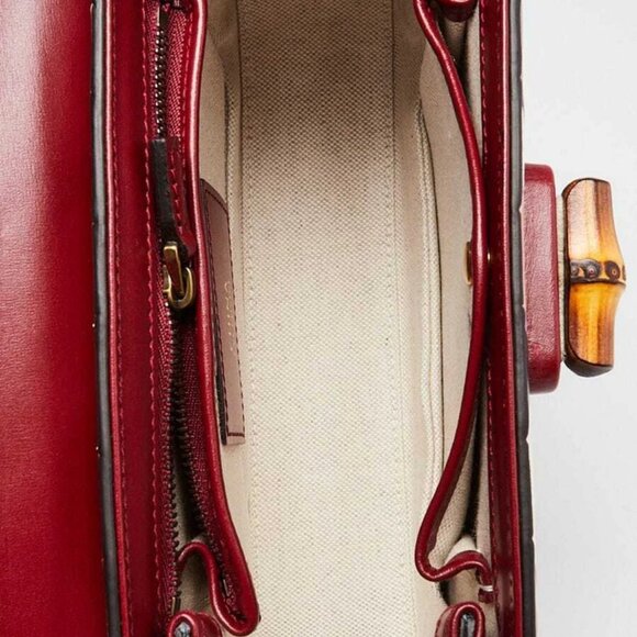 Gucci Multicolor Leather Lovelight Bamboo Top Handle 1947 Small Bag - Picture 11 of 12